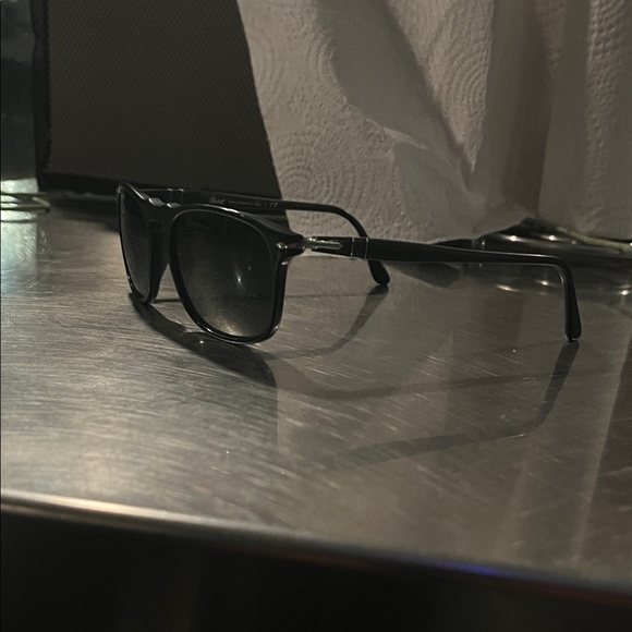Persol Black Sunglasses - Picture 1 of 5